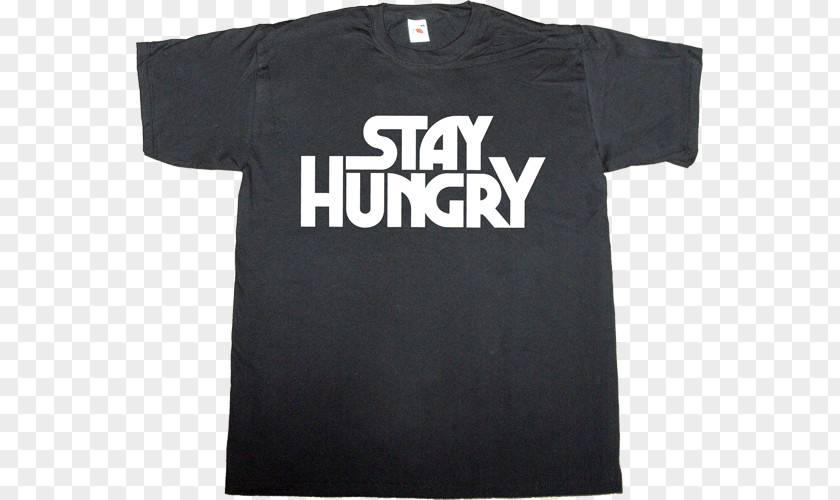 Steve Jobs Stay Hungry Foolish T-shirt Logo Sleeve Font PNG