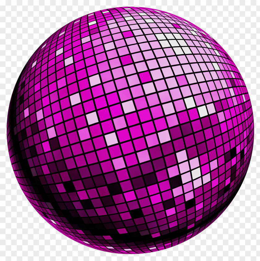 Visual Effect Lighting Pink Transparency Disco Balls Nightclub Dance PNG