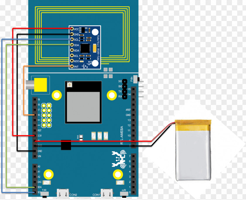 Ameba Microcontroller Arduino Mega 2560 Real-time Clock Sensor PNG