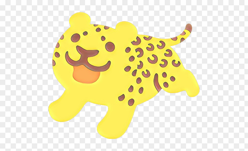Animal Figure Yellow Emoji PNG