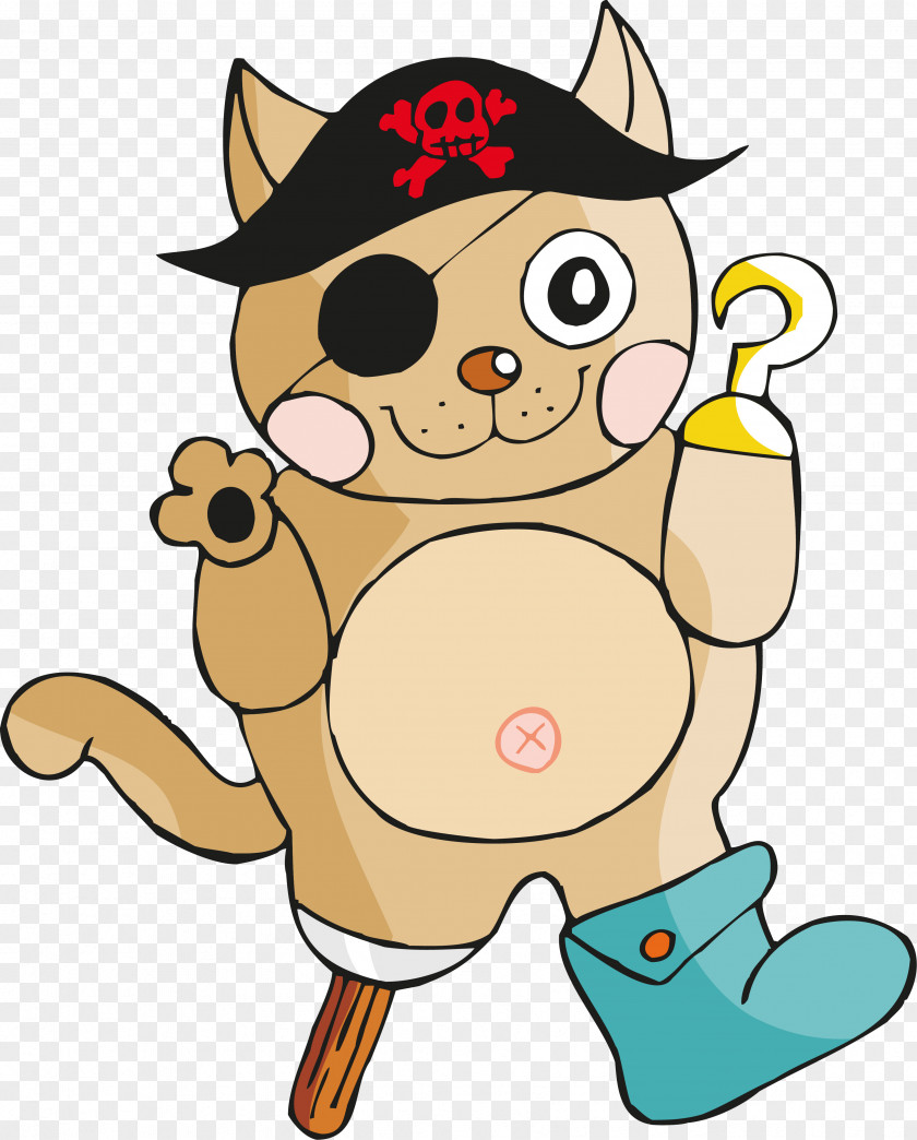 Cartoon Chang'e Cat PNG