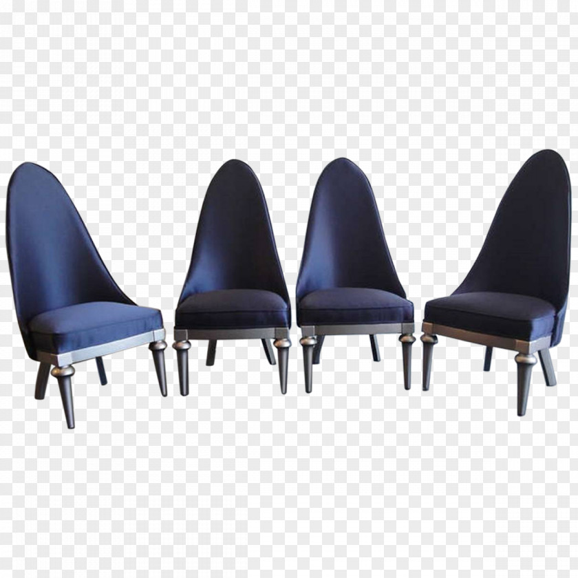 Chair Cobalt Blue Glass Royal PNG