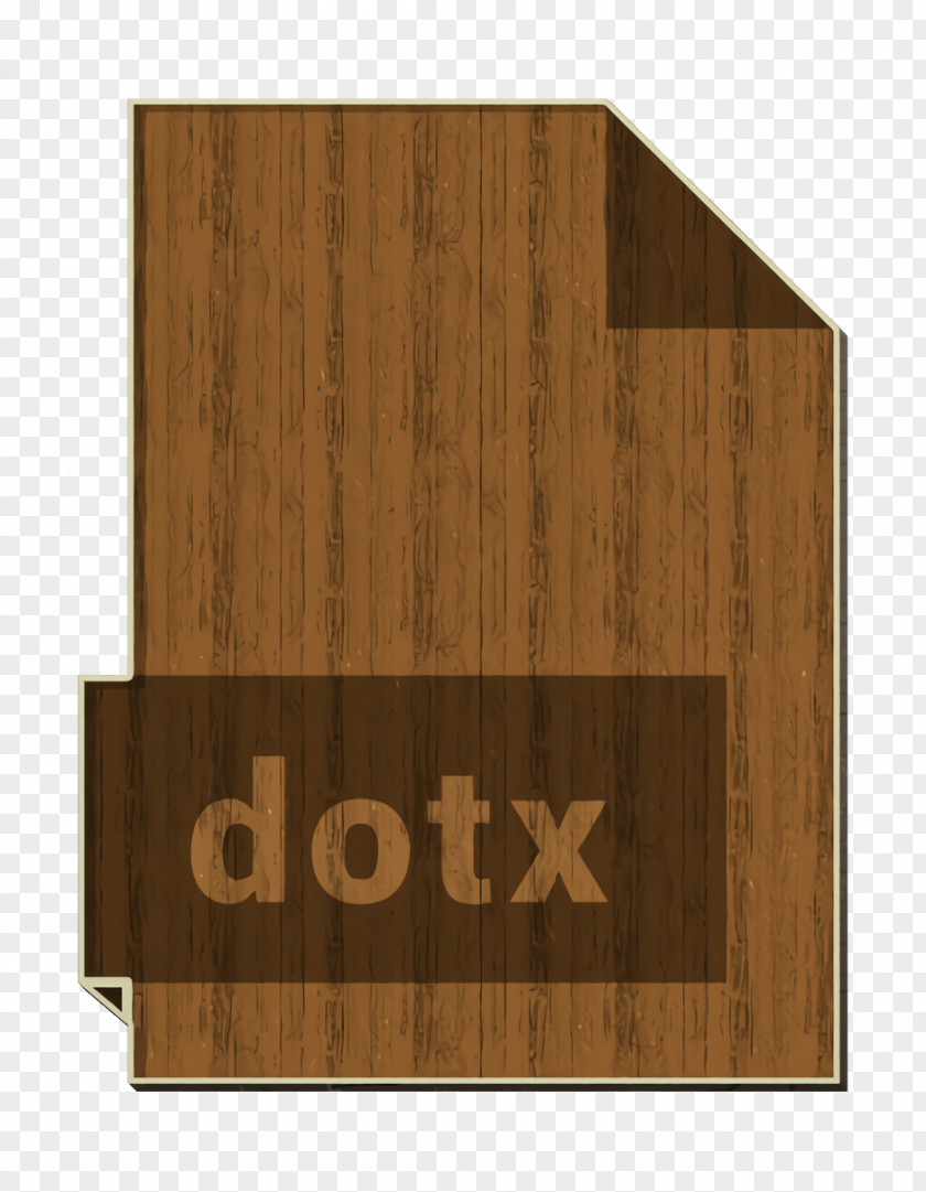 Floor Rectangle Document Icon Dotx Extension PNG