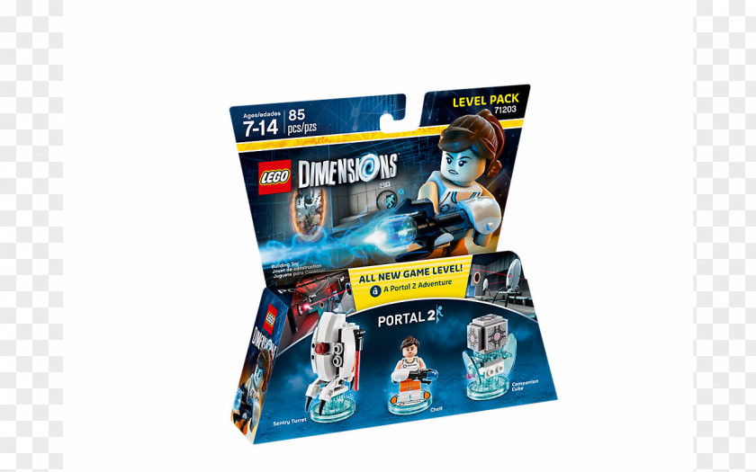 Ludiknc Librairie Et Jeux Portal 2 Lego Dimensions Video Game PNG