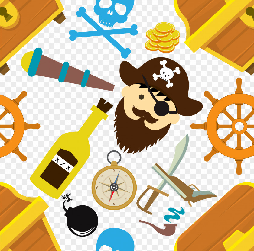 Pirate Equipment Piracy Symbol Visual Design Elements And Principles Icon PNG