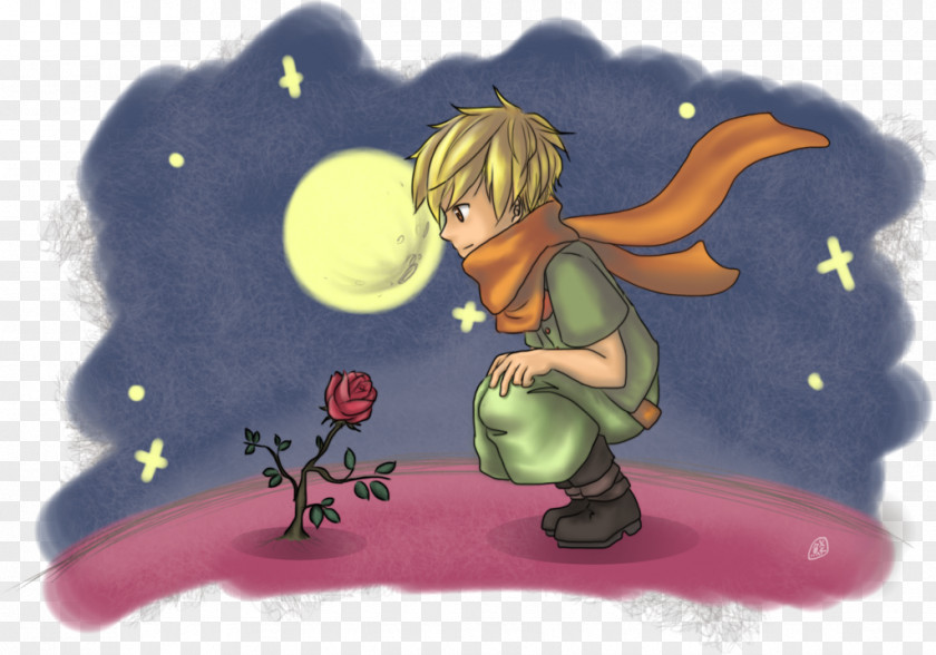 Boy With Rose Legendary Creature Supernatural Animated Cartoon PNG