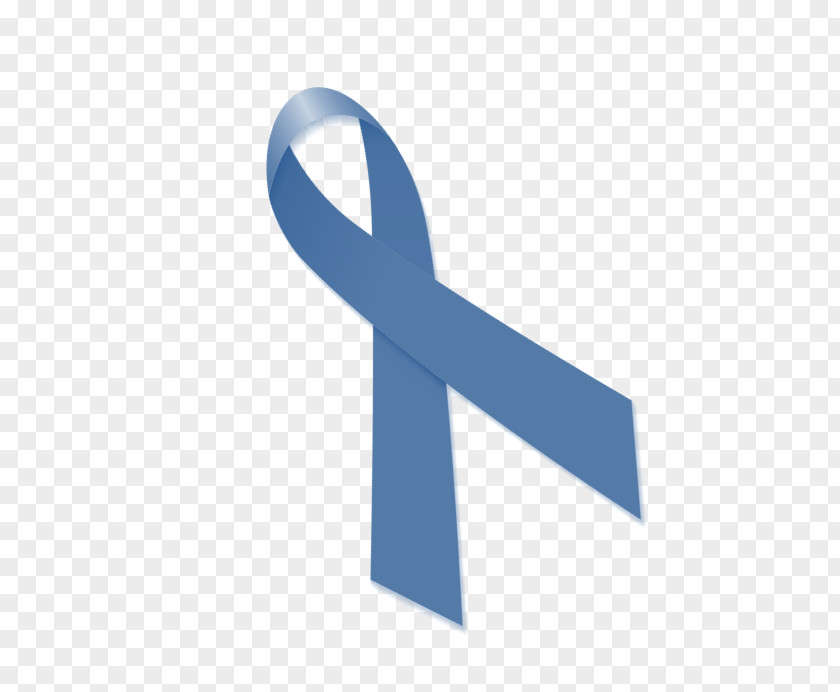 Cancer AIDS Colorectal Prostate Lazo Azul PNG