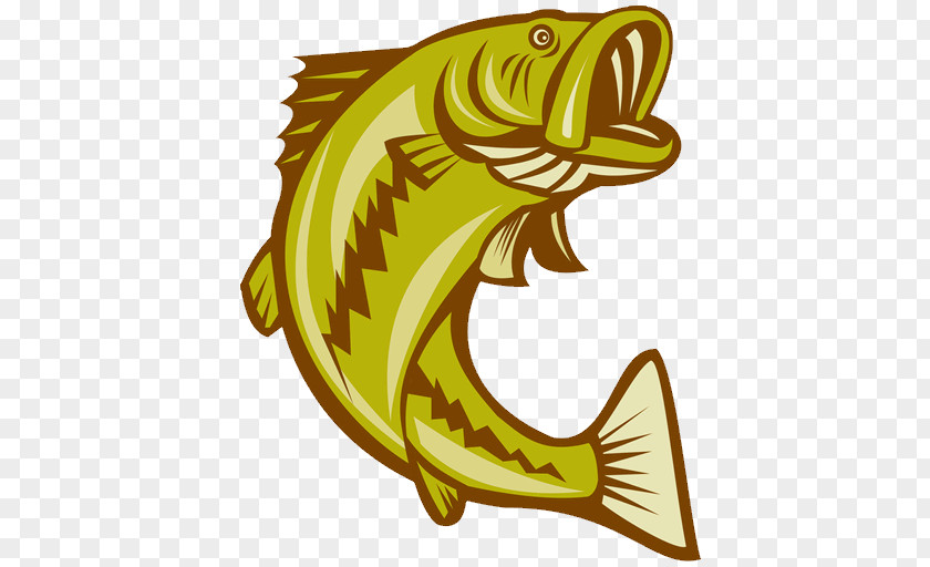 Fishing Largemouth Bass PNG