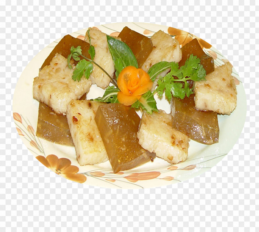 Fragrant Fried Radish Cake Horseshoe Turnip Water Chestnut Carrot PNG