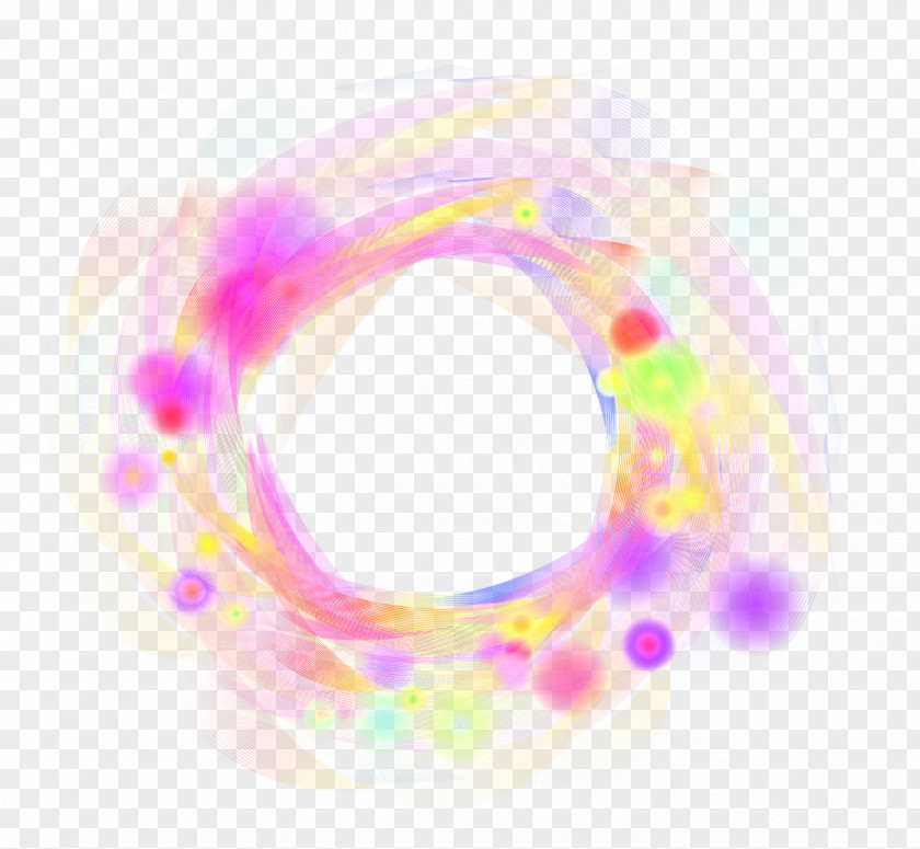 Frame Neon Abstraction PNG