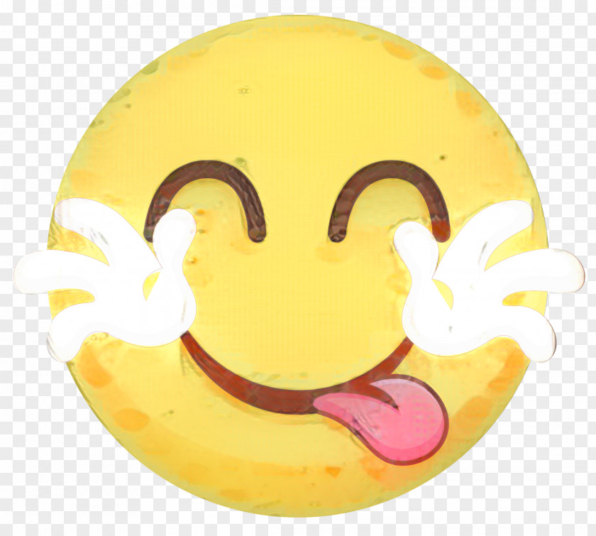 Happy Sticker Party Emoji Face PNG