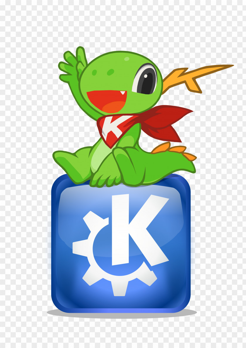 Linux KDE Plasma 4 Konqi Oxygen Project Desktop Environment PNG