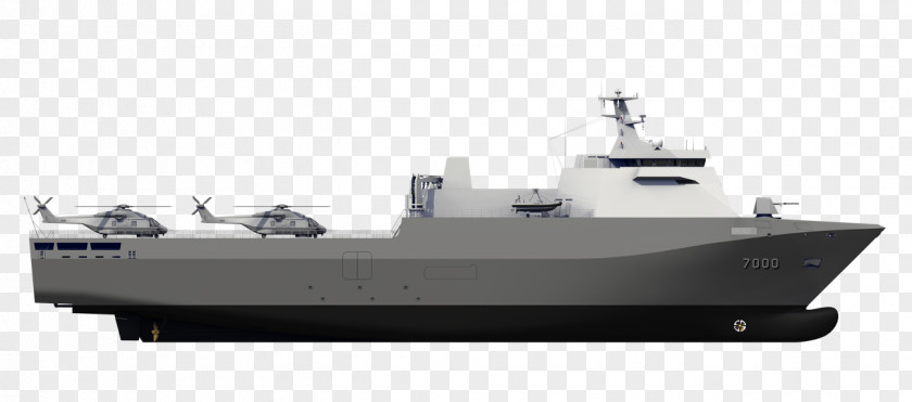Ship Enforcer Amphibious Transport Dock Damen Group Warfare PNG