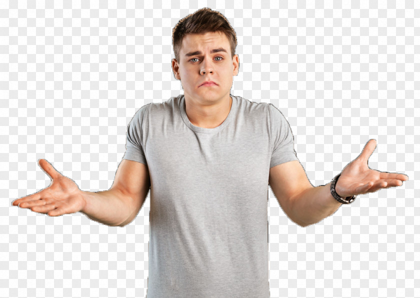 Shrug Stock Photography Gesture PNG