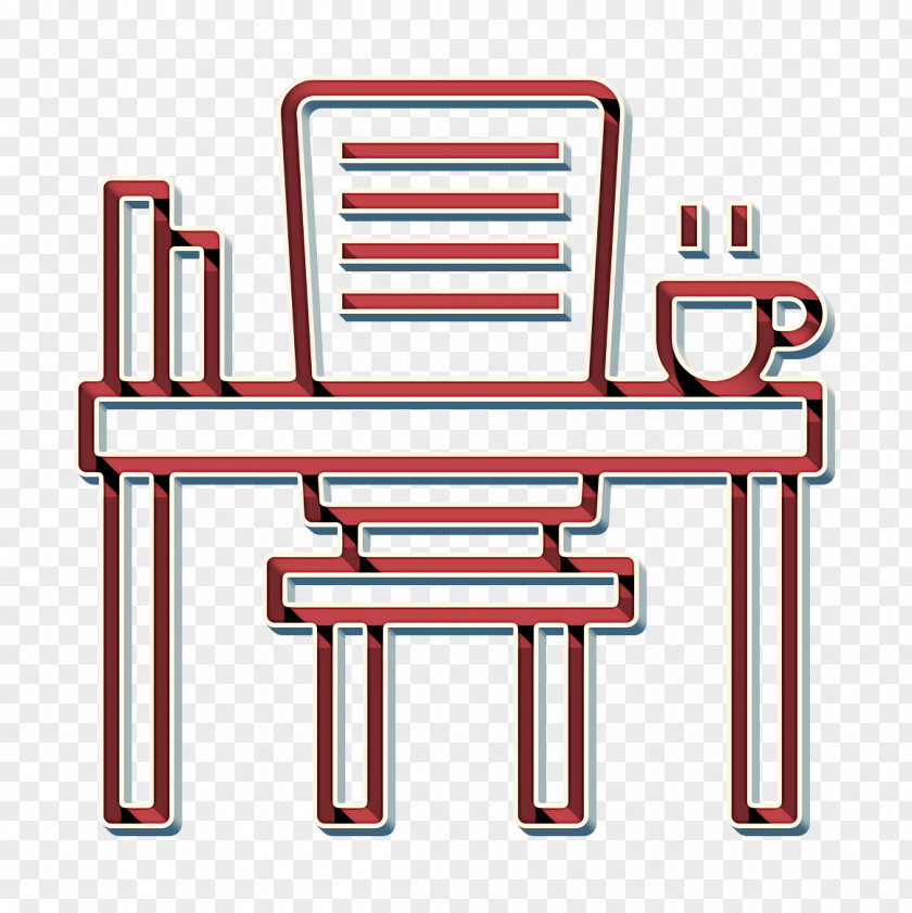 Classroom Icon Office Stationery Desk PNG