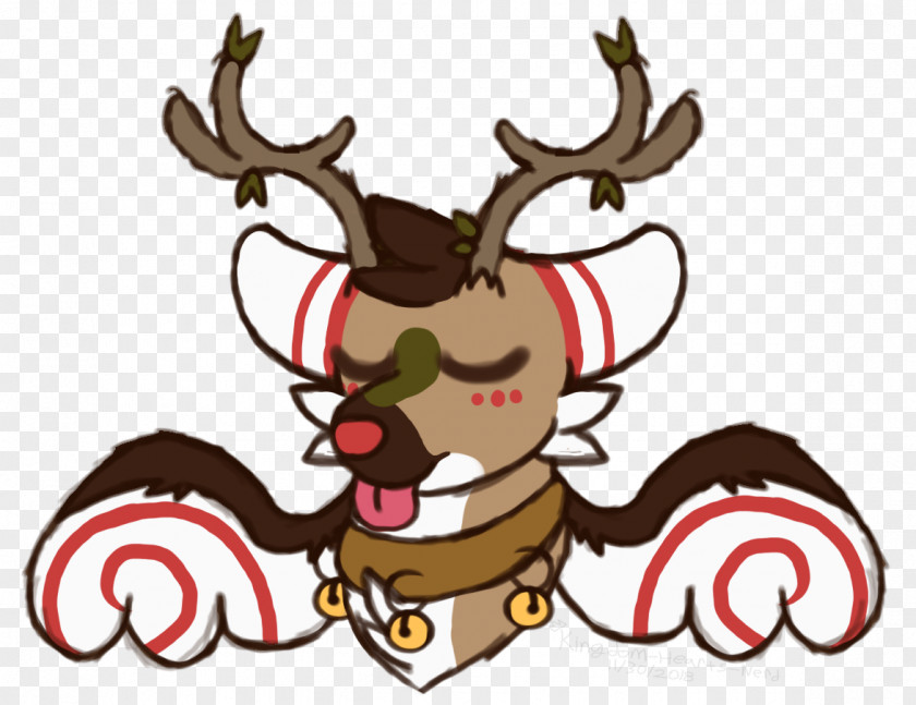 Logo Sticker Reindeer PNG