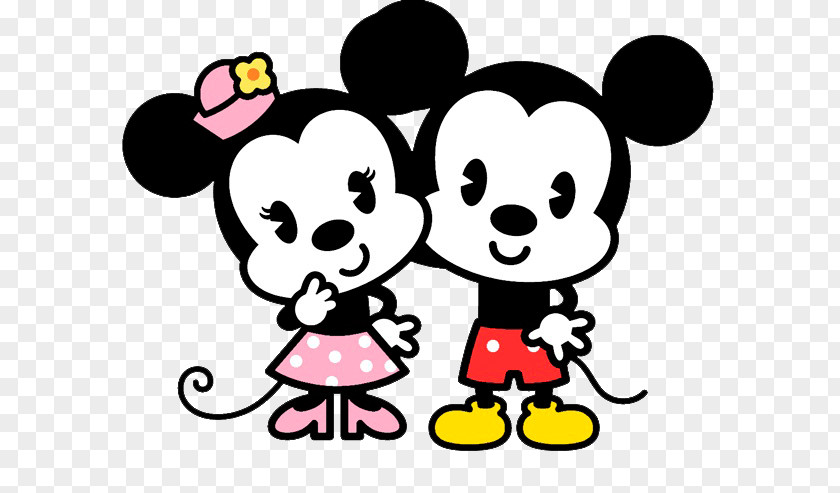 Mickey Mouse Minnie Disney Cuties Daisy Duck Winnie-the-Pooh PNG