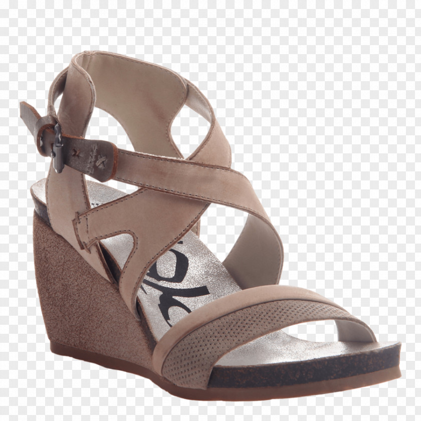 Sandal Otbt Freedom Women's Wedge Shoes Stone : 6 M Slide PNG