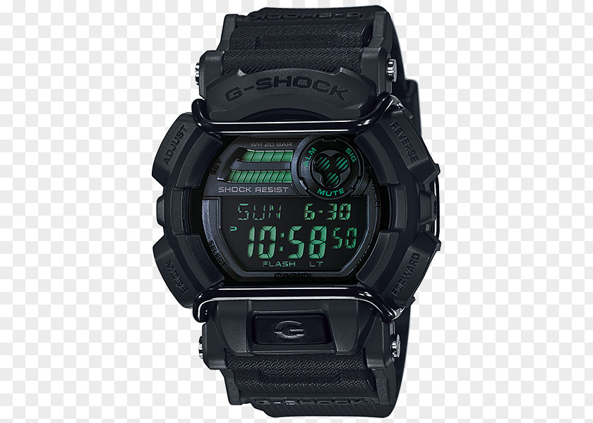 Watch G-Shock GD-400MB Stopwatch Casio PNG