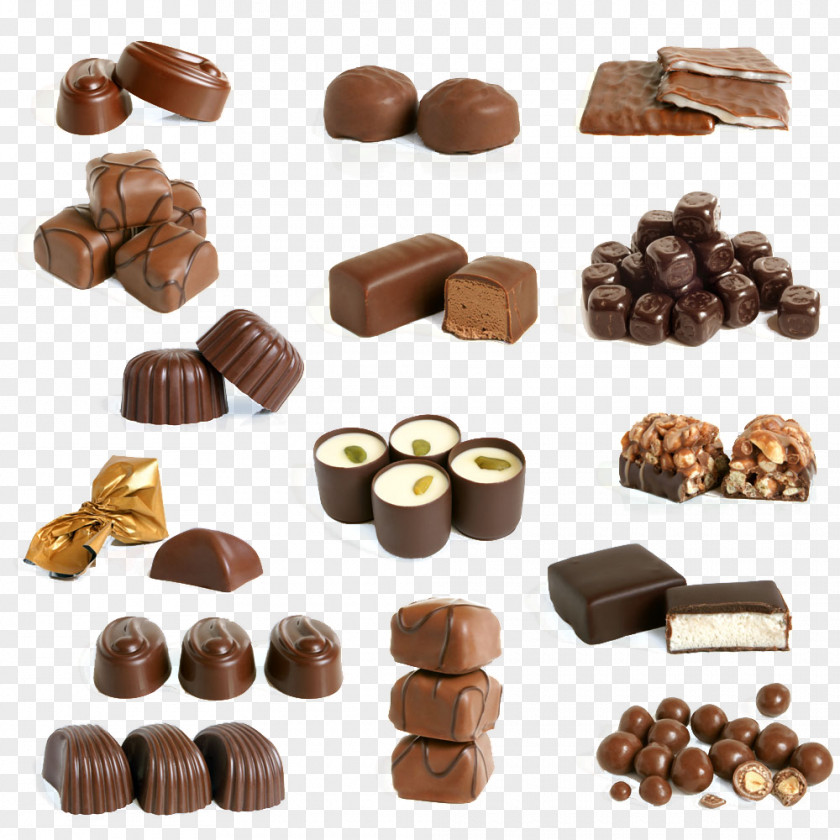 Creative Gourmet Chocolate White Praline Bonbon Candy Stock Photography PNG