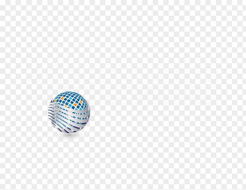 Creative Logo Graphics Cobalt Blue Golf Balls Sphere PNG