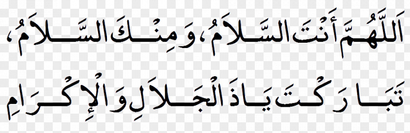 Islam Qur'an Dua Salah Fard PNG