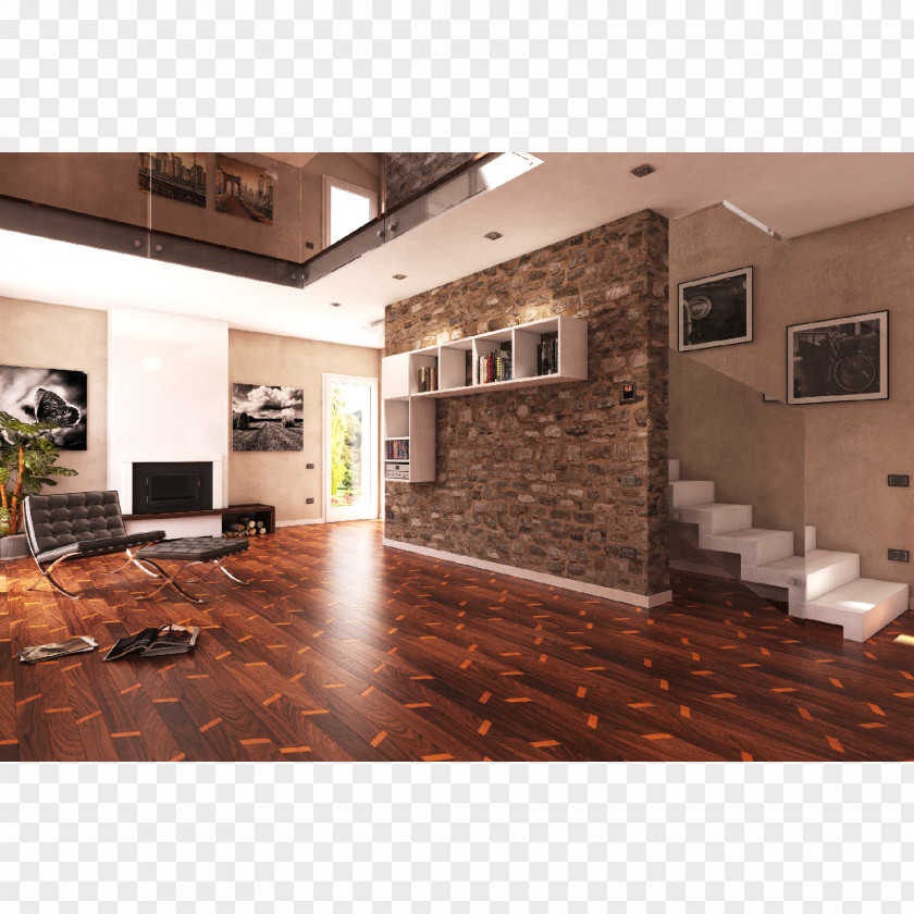 Wooden Wood Flooring Living Room PNG