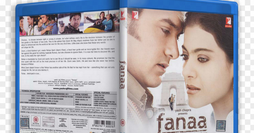 Dvd Fanaa The Fugitive Harrison Ford Poster Film PNG