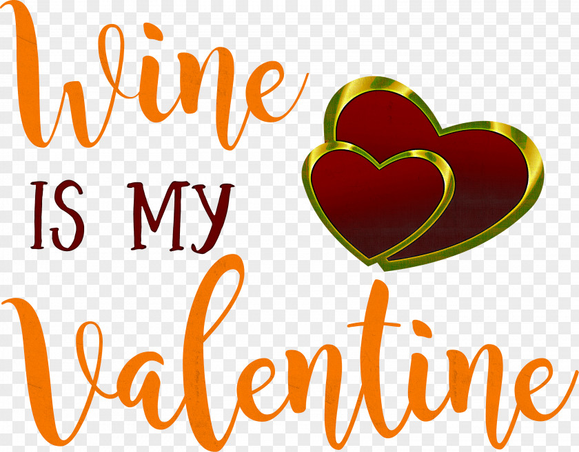 Wine Is My Valentine Valentines Day PNG