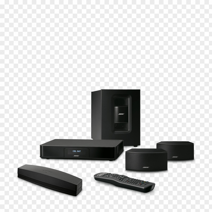 Home Theater Systems Loudspeaker Bose Corporation 5.1 Entertainment Subwoofer PNG
