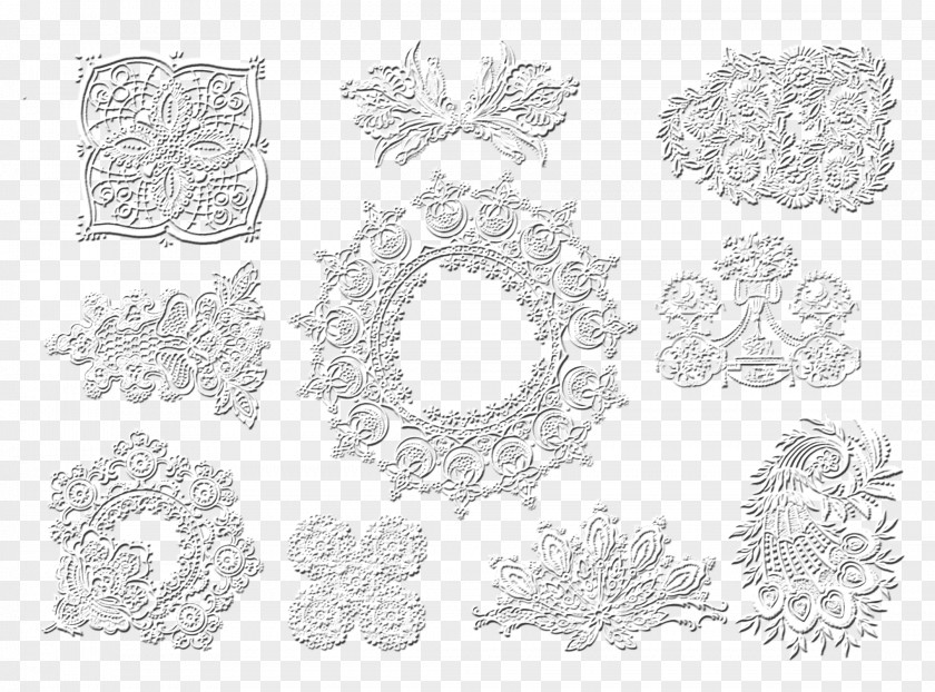 M Pattern Line Sketch FontPeach Blossom Border Black & White PNG