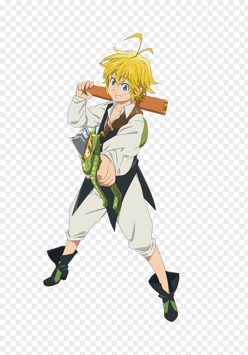 Meliodas The Seven Deadly Sins Cosplay PNG