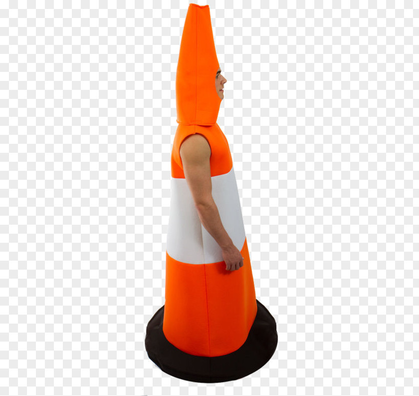 Orange Costume Party Traffic Cone Clothing PNG