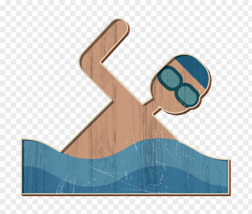 Swimmer Icon Healthy Swimming PNG