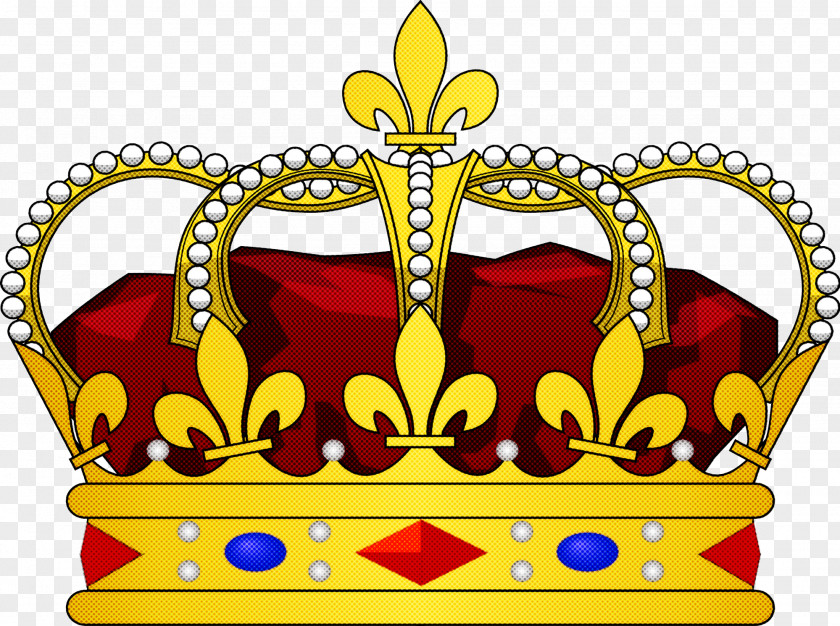 Fashion Accessory Yellow Crown PNG