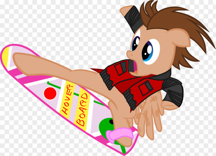 Skateboard Clipart Marty McFly Pony Lorraine Baines Back To The Future PNG