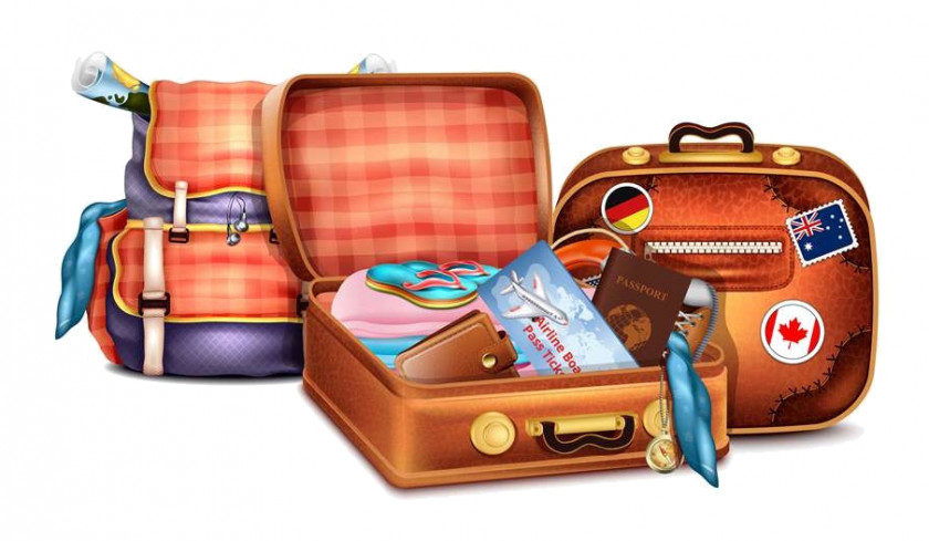 Backpack Duffel Bags Baggage Travel PNG