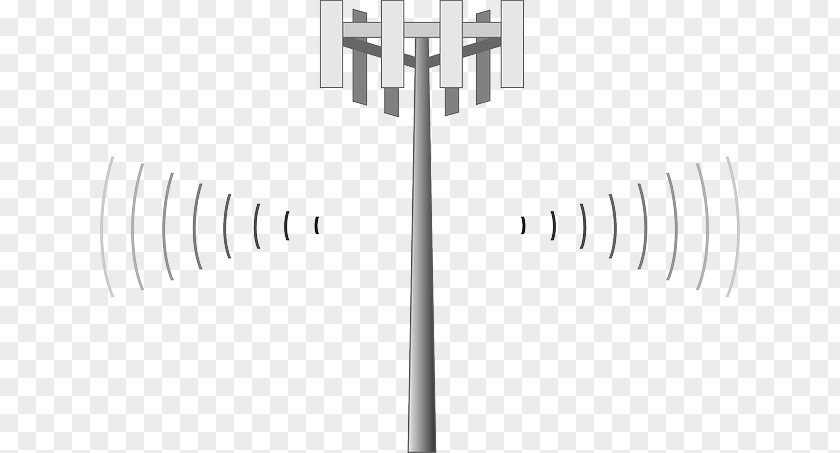 Cell Site Telecommunications Tower Mobile Phones Clip Art PNG