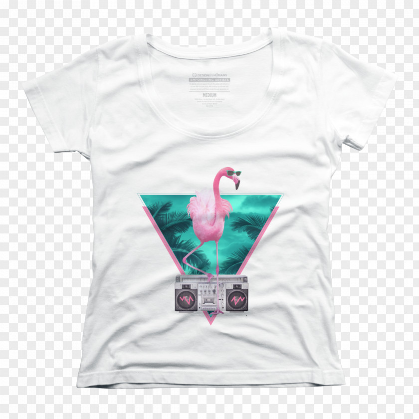 Flamingo Printing T-shirt Sleeveless Shirt Clothing Sizes PNG