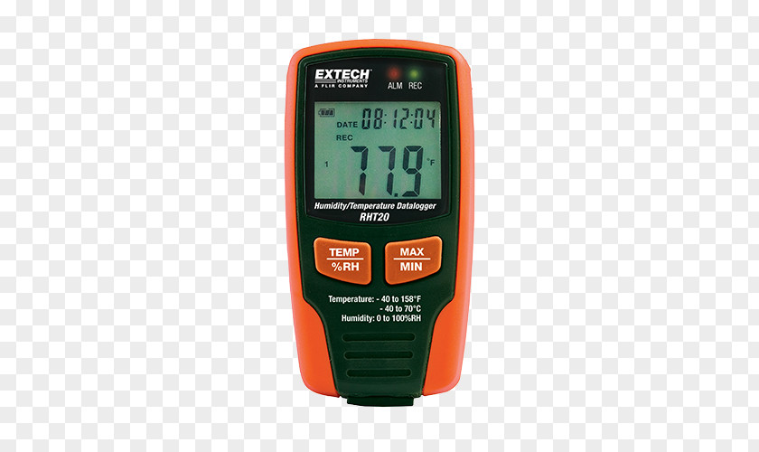 Humidity Indicator Temperature Data Logger Extech Instruments PNG