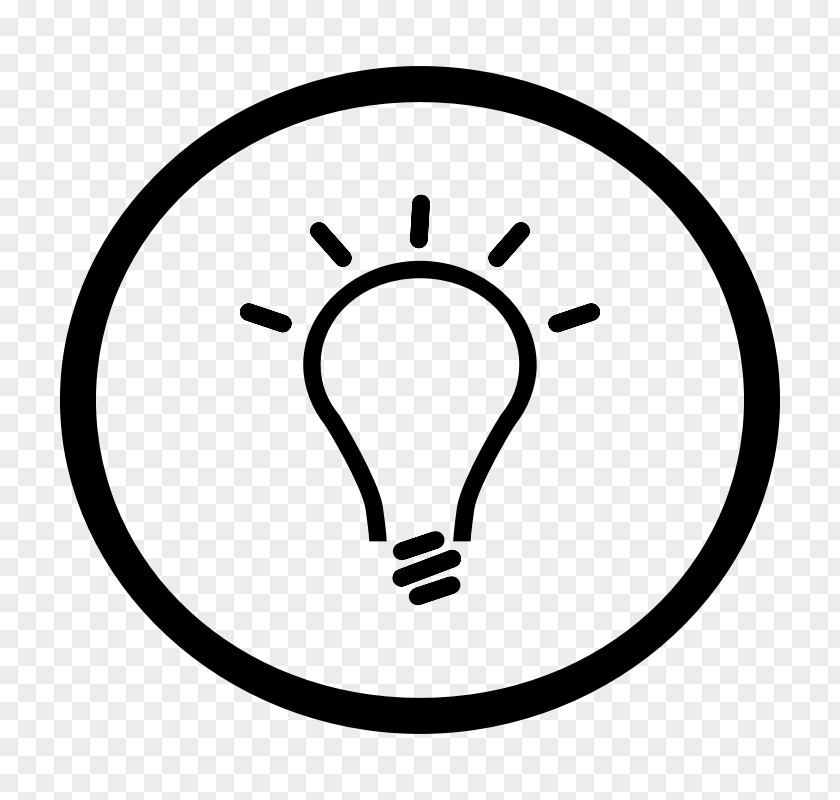 Lightbulb Icon Incandescent Light Bulb Idea Clip Art PNG