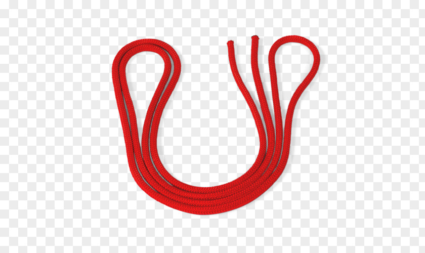 Red Rope Body Jewellery Line Font PNG