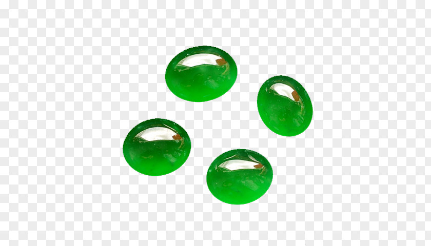 Round Emerald Jadeite PNG