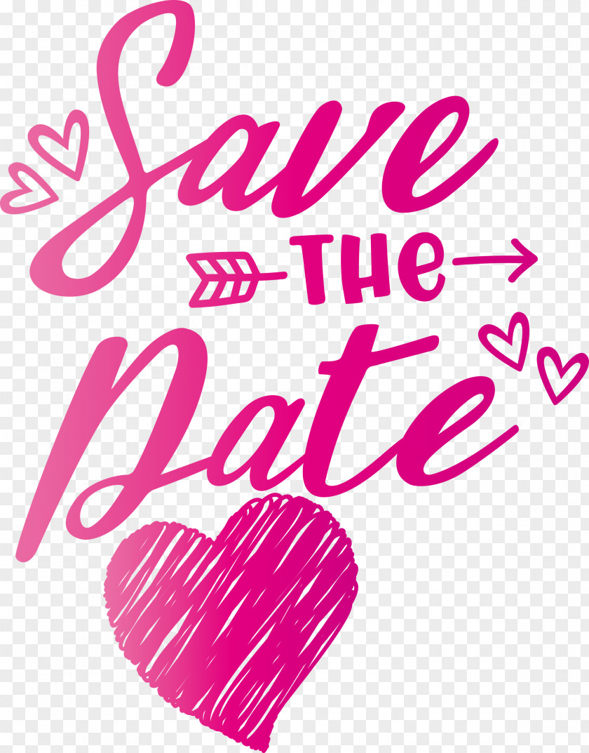 Save The Date Wedding PNG