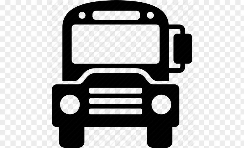School Bus Icon Airport Transport PNG