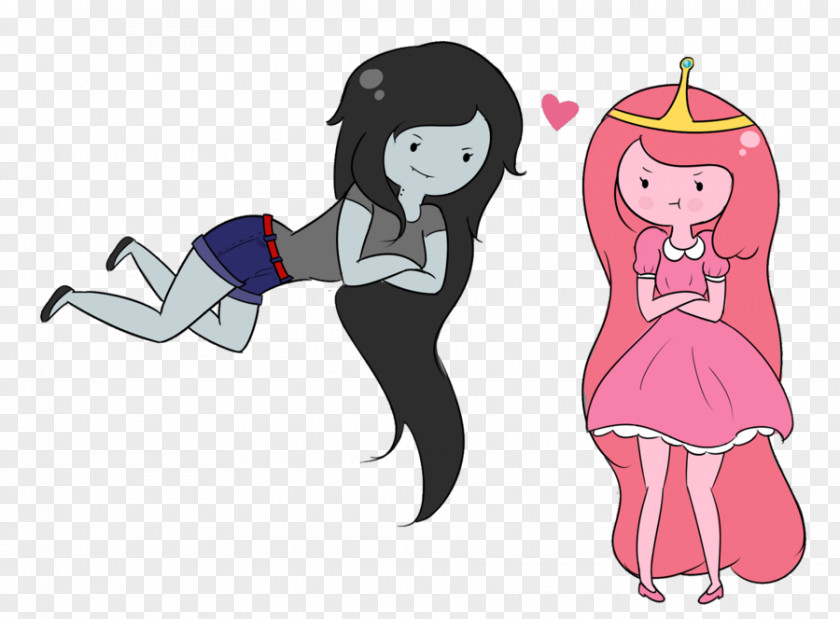 Shipping Princess Bubblegum Marceline The Vampire Queen Drawing PNG