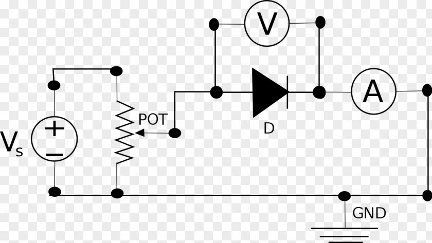 Diode Electronics Wikibooks Semiconductor Measurement PNG