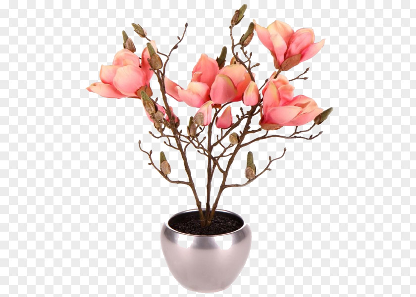 Flowerpot Floral Design Artificial Flower Cut Flowers PNG