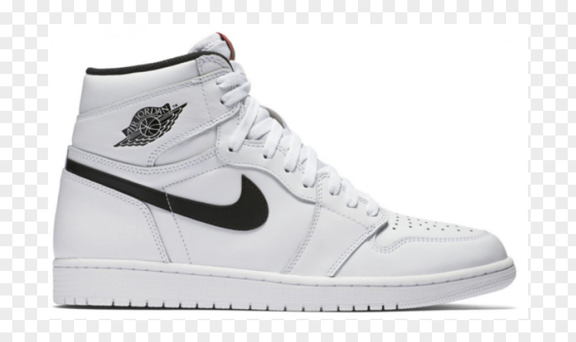 Nike Air Jordan White Shoe Retro Style PNG