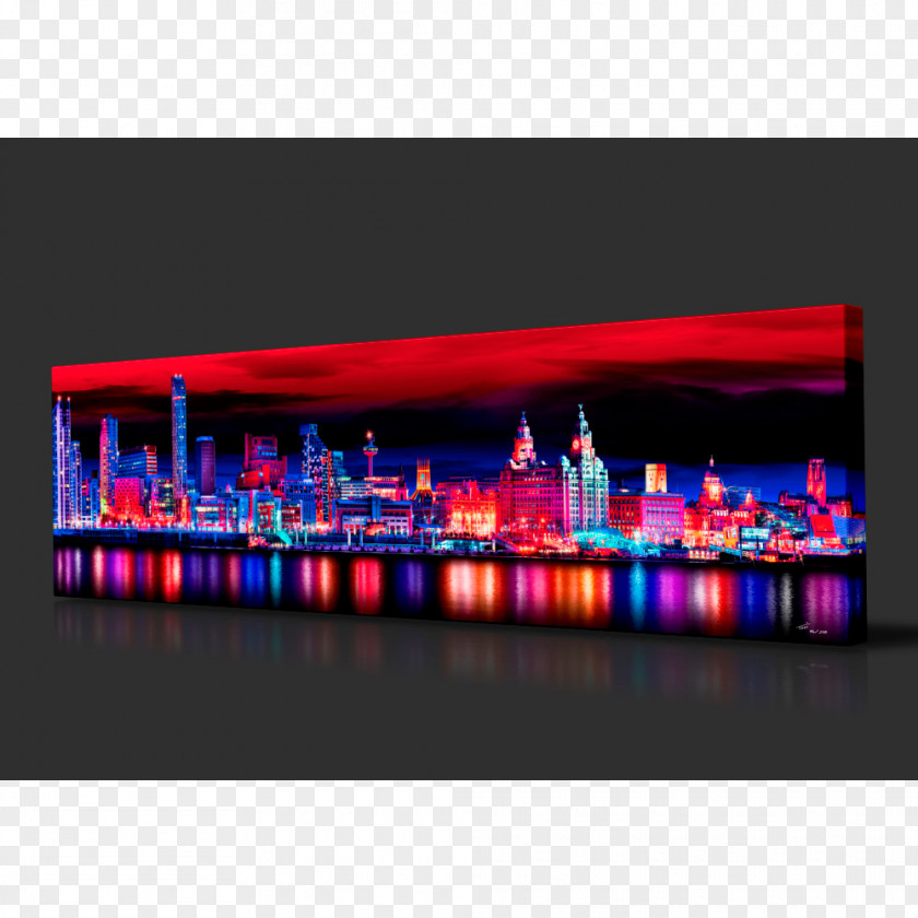 Painting Liverpool Canvas Print Art PNG
